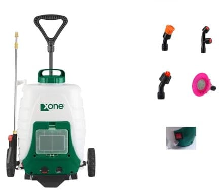 POMPA IRRORATRICE CON CARRELLO 16LT | BATTERIA A LITIO