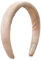 Alpenflüstern Trachten-Haarreif Babycord - Damen Haarschmuck, Haarband rutschfest fürs Dirndl (taupe-grau) ADV151