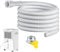 Tuyau de drainage, tuyau de vidange pour déshumidificateur | Tuyau de vidange portable pour déshumidificateur,Remplacement du tuyau de vidange ondulé, tuyau de drainage du climatiseur pour éviter les