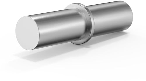 ORTAVA Regalbodenträger 5x20mm, 40 Stück Fachbodenträger Kohlenstoffstahl, Bodenträger Rostfreie, Einlegeboden Halter, Regalbodenhalter