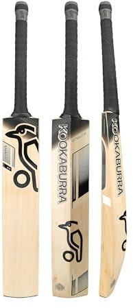 Kookaburra Stealth 6.2 Cricket Bat, Short Handle, Black