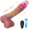 Vibratore Dildo Realistico Sex Toys-Vibratoreper Donna Professionale con 7 Spinte e 10 Vibrazione,Dildo Anale Vibratore con a Forte Ventosa, Sexytoysys Donna Uomo Sex toys Pene Elettrico Adatto Fallo.