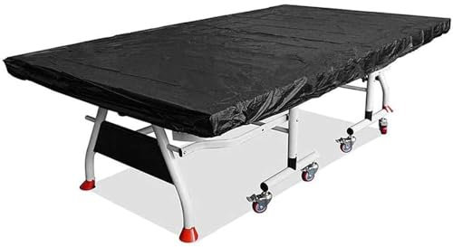 Tischtennistisch Abdeckung, Wasserdicht und staubdicht Ping Pong Tisch Abdeckung Atmungsaktive Polyester Schutzhülle Kann drinnen und draußen verwendet werden