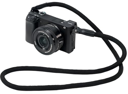 Tracolla Macchina Fotografica 100cm,Tracolla Fotocamera,Tracolla Fotocamera Corda,Cinghia da Collo Fotografica per la Maggior Parte Delle Fotocamere Nikon, Sony, Fujifilm, Olympus, Leica