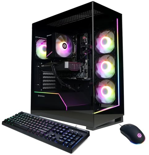 CyberPowerPC Gamer Master Gaming PC, AMD Ryzen 7 8700F 4.1GHz, GeForce RTX 5060 Ti 8GB, 16GB DDR5, 1TB PCIe 4.0 SSD, WiFi Ready & Windows 11 Home (GMA2900A3)