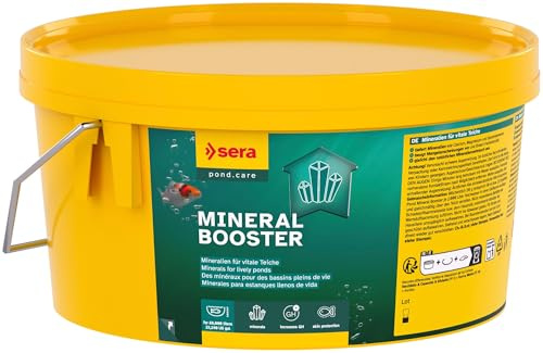Pond Mineral Booster 2,2 L 2,2kg |mineralien für Vitale teiche 2.200 ml | liefert Calcium, Magnesium UVM. | gegen mangelerscheinungen | für farbentwicklung