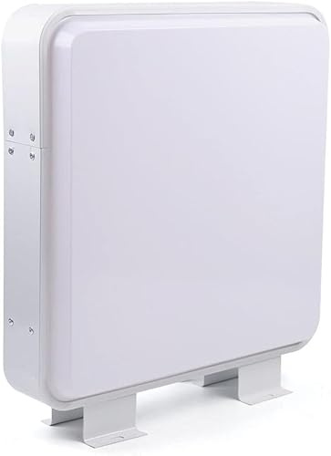 LED Quadratischer Leuchtkasten, Leuchtende Werbetafel/Schildleuchtkasten, Wandmontierter Werbeleuchtkasten für Supermärkte und Bekleidungsgeschäfte, 50×50 cm Weiß