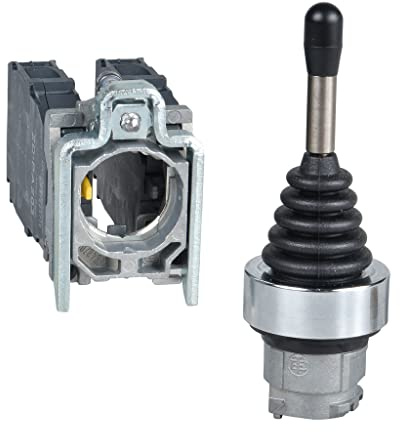 Schneider Electric Harmony XD4 Joystick, 4-Achsen Rastung, SPST, 600 V ac / 220mA, IP66 Griff Typ Hebel