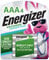 Energizer AAA Rechargeable Batteries, High Capacity Pre-Charged (4 Count)