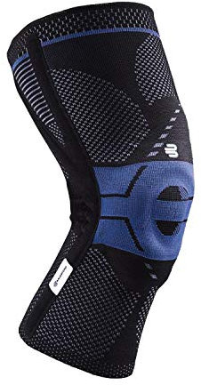 BAUERFEIND GenuTrain P3 Kniescheibenbandage, für Fehlstellungen der Kniescheibe, rechtes Knie, Größe 2, Schwarz