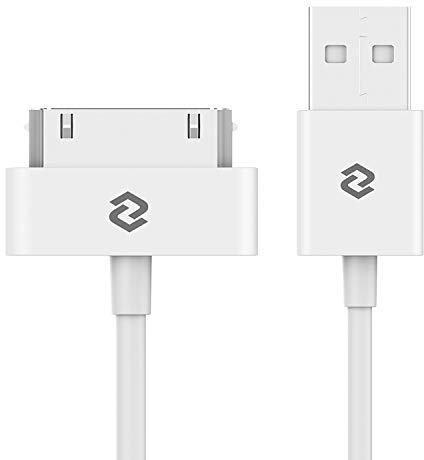 JETech Cavo Compatibile iPhone 4s / 4 / 3G / 3GS, iPad 1 2 3 e iPod, USB Cavo di SYNC e Caricamento, 1m, Bianco