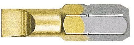 WITTE 426431 - Puntas destornillador en cajita de plástico - Largo 25 mm - PL 4,5 TIN - 15 unidades.