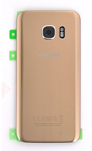Vitre Arrière Gold pour Samsung Galaxy S7 Produit d'origine pour modèle SM-G930F