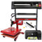 PixMax Schwenkbare T-Shirtpresse Schwingpresse Schwenkpresse Hitzepresse Heisspresse Transferpresse Presse Sublimation & Vinyl Schneideplotter Plotter Sublimations-Drucker Transferdruck Textildruck