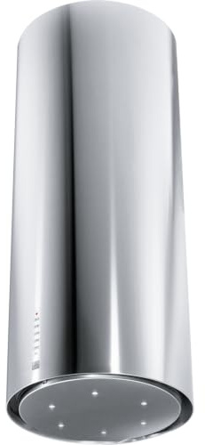 Hotte decorative ilot Roblin 5029012 - Hotte aspirante Tube - largeur 37 cm - Débit d'air maximum (en m3/h) : 580 - Niveau sonore Décibel mini. / maxi. (en dBA) : 56 / 68