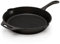 Petromax Grill-Feuerpfanne mit Stiel - Grillpfanne aus Gusseisen für alle Herdarten, Gasflamme, Backofen oder Kochen im Freien - Anbraten, Schmoren und Rösten mit Antihafteffekt - 30 cm Durchmesser