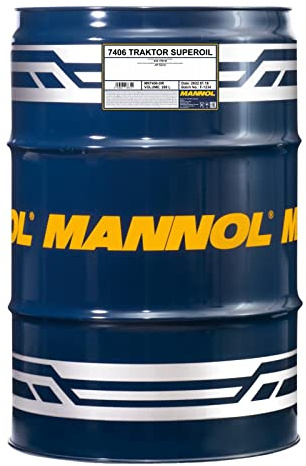 MANNOL 7406 Traktor Superoil 15W-40 Motoröl mineralisch für Diesel, 208L | Für Diesel und Benzin nach API SG/CD, schützt vor Korrosion und Ablagerungen, unterstützt Kaltstarts, auch für Landmaschinen