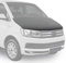 OMAC Haubenbra Bonnet Bra Steinschlagschutz kompatibel mit Peugeot Boxer 2014-2022 Schwarz 1tlg