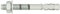 Goujons d'ancrage R-XPT acier zingué M10X150 Boite de 50 Rawl