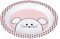 LÄSSIG Kinder Teller ohne Melamin, BPA-frei, für Spülmaschine und Mikrowelle/Plate PP Little Chums Mouse