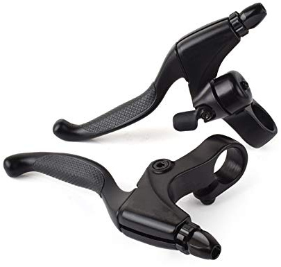 ANCLLO 1 Paar Universal Vollaluminiumlegierung Fahrrad Bremsgriff Mountainbike Rennrad Bremse Ultraleichter Hebel 2,2 cm Durchmesser für Mountainbike Rennrad
