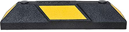 Moravia Radstopp Park-AID (550 mm, schwarz mit gelben Reflexstreifen, inkl. Befestigungsmaterial) 28427207