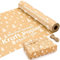 Papier Kraft Rouleau avec Design de Arbres - 15 m x 43 cm Rouleau Papier Cadeau avec 2 Ficelles en Jute - Idéal comme Emballage Cadeau et Papier Cadeau Noël.