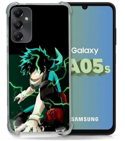 Cokitec - Carcasa Reforzada para Samsung Galaxy A05S, Manga My Hero Academia Deku