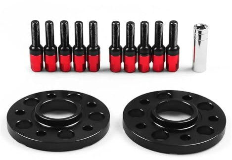 15mm 66,6mm 5x112mm Nabe Centric Bohrung Spurverbreiterungen Für A-UDI A4 A5 A6 A7 A8 Q5 RS5 RS7 S4 S5 SQ5 Für ALLROAD(Rot)