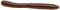FTM Lifter Lures Wurmy Cheese 6,5cm - 10 Gummiwürmer, Farbe:Brown