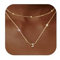 LOLIAS Gold Layered Kette mit Buchstaben 14K Gold Vergoldete Personalisierte Buchstaben Anhänger Kette mit Namen Winzige Initiale Choker Perlen Kette Buchstabenkette für Damen Mädchen Schmuck J