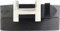 BELTINGER Designer Gürtel HENRY aus Vollrindleder 4 cm | Eleganter Ledergürtel für Damen und Herren 40mm | Silber glänzend | Schwarz 95cm