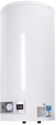 Chauffe-eau électrique à réservoir électrique - Chauffe-eau électrique - Pour salle de bain - (Blanc, Unité extérieure 80L, capacité 50L)