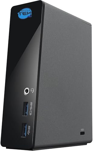 SIMPLETEK - Dockingstation mit Netzteil kompatibel mit Lenovo s3 s5 11e 11s 2 2 13 pro 3 Y Series Y40 Y50 Y70 X Series X1 (Generalüberholt)