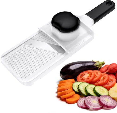 Ibergrif M526 Mandoline Slicer, Adjustable Vegetable Slicer 1–4 mm