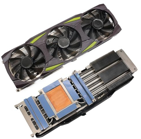 ZCDYGHU Grafikkarten-Kühlkörper für RTX3080 RTX3080Ti Für Manli für GeForce RTX 3080 3090 für Gallardo 12GB OC GPU-Kühlkörper
