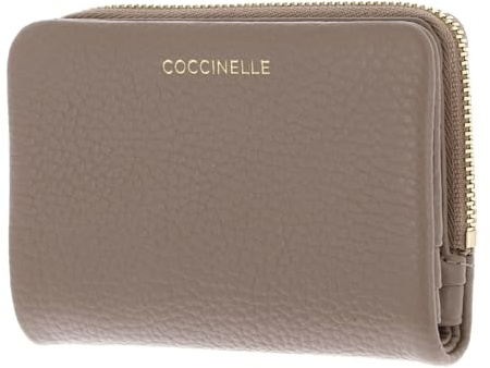 Coccinelle Leder Geldbörse C-Me Softy Wallet Warm Taupe