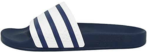 adidas Men's Adilette Slipper, Blu Adiblue G1 White Adiblue G1, 4 UK