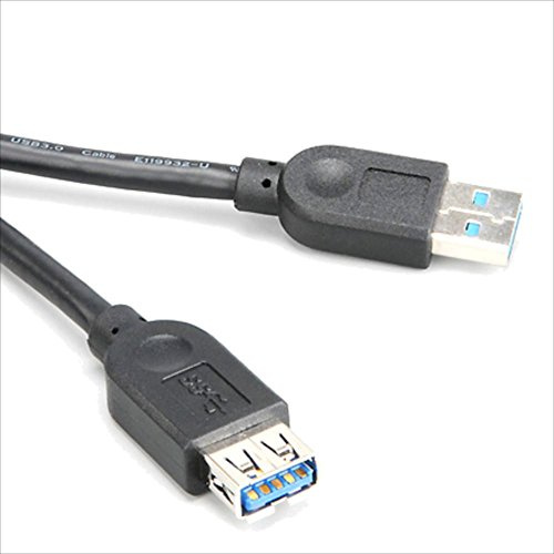 Akasa AK-CBUB02-15BK USB 3.0 SuperSpeed 5Gbps Type A Cable Extension(150cm)