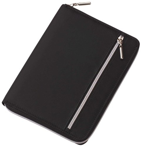 Nilon lei double zipper multi-color cover note black B6 CN162B (japan import)