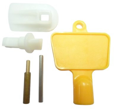 Meter Box Repair Kit - Key, Hinges and Latch