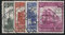 Goldhahn Deutsches Reich Nr. 580-583 gestempelt Eisenbahn 1935 Briefmarken für Sammler