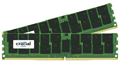 Crucial 288 Pin 32GB (16GB x2) CL15 DDR4 DIMM Modulo Memoria