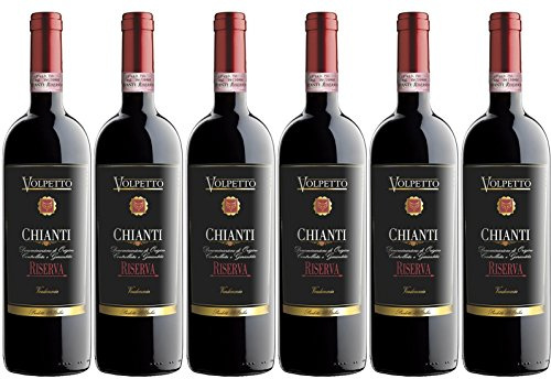 Volpetto Chianti Riserva Wine 2015 Red Wine, 75 cl (Case of 6)