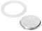 KAUFGUT 121584 - Filtro de silicona ORZI de repuesto para cafetera, 2 tazas, multicolor