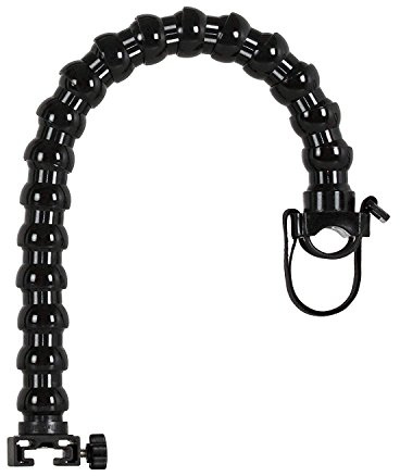 Flexarm Adapter Unterstützung Taschenlampen mit Standard C-Connector für T-Nutsteine 47 cm Art.No 600.W33BK