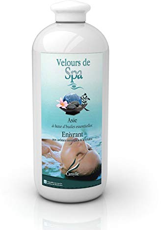 Camylle - Velours de Spa Asie - Fragrance à base d'Huiles Essentielles 100% Pures et Naturelles pour Spa - Enivrant aux arômes mystiques et acidulés - 1000ml