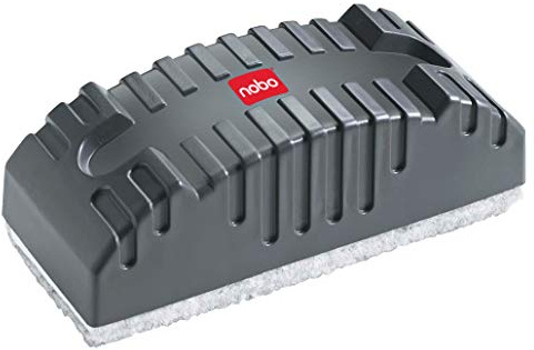Nobo Whiteboard Eraser, Black, 34531159