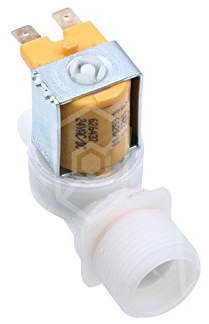 Meiko Magnetventil für Spülmaschine DV80, DV120, DV200, DV250, FV40 Aufnahme ø 10mm Ausgang ø 10mm mit Spule PN10 1-fach gerade