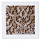 3D Rose Granada Spanien Alhambra Detail of Architecture In Nasrid Palace Quadratischer Steppdecke, 20,3 x 20,3 cm